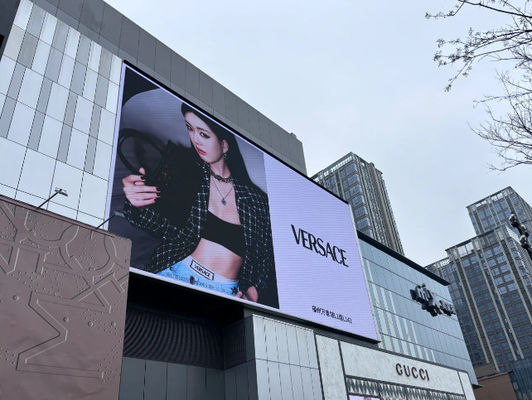 P10 Ανεξάρτητη εξωτερική πλήρης χρώσης LED ενοικίαση οθόνης Υλικό χαλυβουργείου από χάλυβα