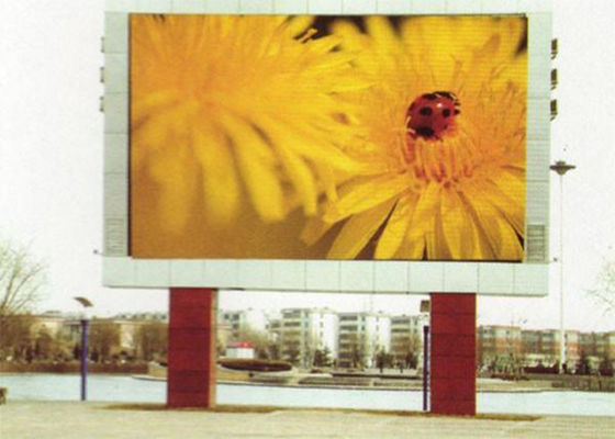 Πλήρης χρωματική διαφήμιση LED Billboard P10 εξωτερική οθόνη LED για εμπορικό κέντρο