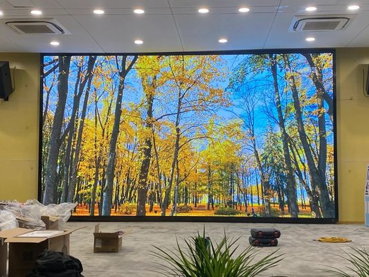 Καλή τιμή P2.5 Ενδοσωματική οθόνη LED Full Color HD με ντουλάπι αλουμινίου χύτευσης σε απευθείας σύνδεση