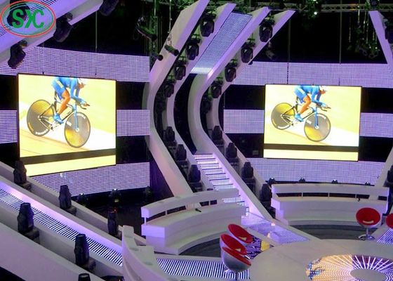 Υψηλής ευκρίνειας πλήρης χρώσης SMD P3.91 Διαφήμιση LED οθόνη βίντεο 250 * 250mm μέγεθος μονάδας