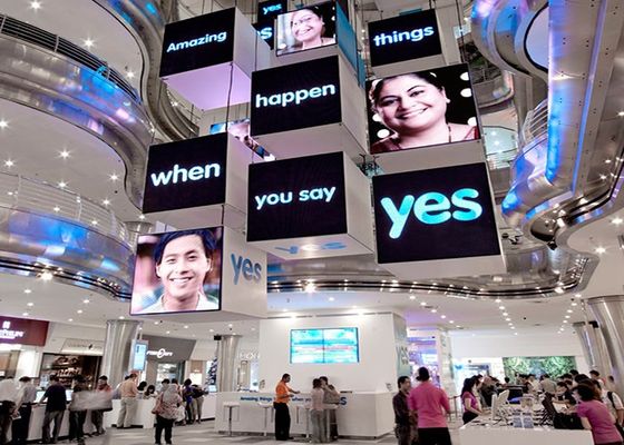 Καλή τιμή Εμπορική διαφήμιση LED ενοικίαση οθόνης Αδιάβροχος ψηφιακός πίνακας οθόνης P6 Εύκολη εγκατάσταση σε απευθείας σύνδεση