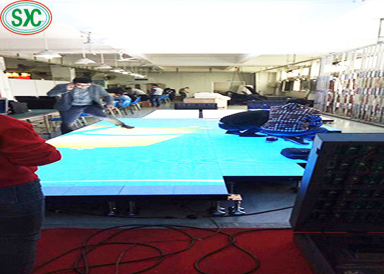 Καλή τιμή SMD3528 Light Up Dance Floor 320x160mm LED Μοντέλο, 960 X960mm Led Cabinet σε απευθείας σύνδεση