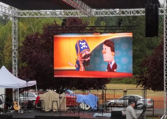 Μοντέλο οθόνης ενοικίασης εξωτερικών LED P8 Αδιάβροχο Μέγεθος 192mm X192mm