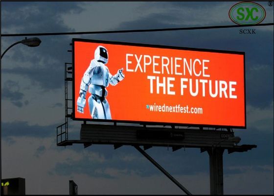 SMD 3535 Epistar P10 εξωτερικό πλήρες χρώμα LED αλουμινίου υδρατμών