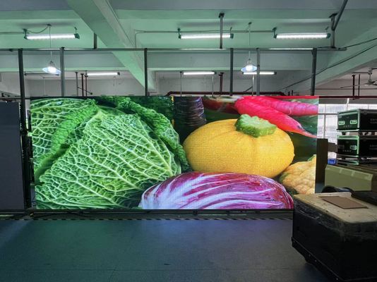 Καλή τιμή Ηθόνη LED υψηλής αναζωογόνησης με μονάδα 250*250mm και 16,7 εκατομμύρια χρώματα σε απευθείας σύνδεση