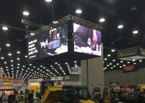 Π10 Πλήρης χρώσης εξωτερική αθλητική οθόνη με LED για γήπεδο ποδοσφαίρου / μπάσκετ