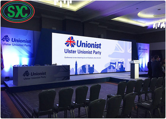 2500 Νιτς φωτεινότητα P5 Stage LED ενοικίαση οθόνης 160mm X 160mm Μέγεθος μονάδας