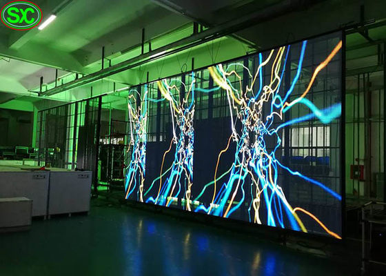 Επίδειξη οθόνης των εύκαμπτων μαγικών παραθύρων οδηγήσεων γυαλιού διαφανών P6.25