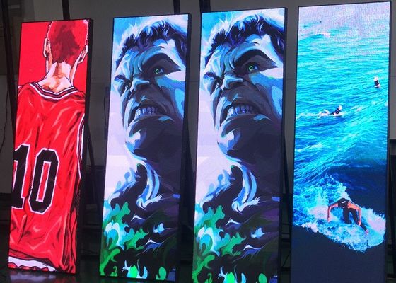 320x160mm Μέγεθος Μονούλης LED Ετικέτα Εμφάνιση με διαμόρφωση χρώματος 1R1G1B και P1.86mm Pitch