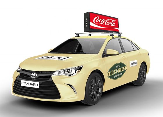 192 * 64 σημεία Ανάλυση οθόνης LED πινακίδα αυτοκινήτου για κομψές και σύγχρονες εξωτερικές οθόνες