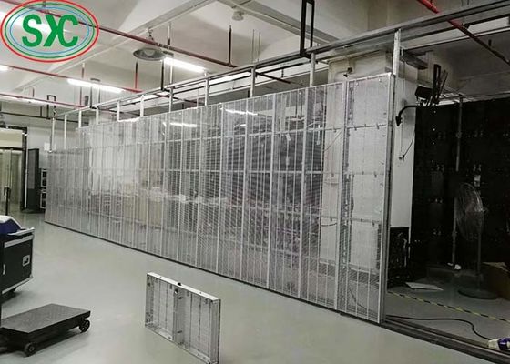 Καλή τιμή Διαφανής πλήρης χρώματος οθόνη LED με πλέγμα ευρείας οπτικής γωνίας Τρία χρόνια εγγύηση σε απευθείας σύνδεση