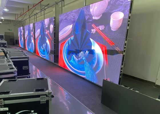 500*500mm Μέγεθος οθόνης LED ενοικίασης με προσαρμοσμένη διάσταση οθόνης