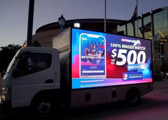 Καλή τιμή Μετακίνητο φορτηγό πλήρης χρώσης ενοικίαση P2.6 εσωτερική οθόνη LED ενοικίαση HD στάδιο σε απευθείας σύνδεση
