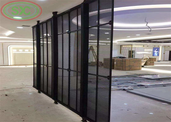 Αδιάβροχη διαφανής οθόνη LED IP43 Αλατόβαρος ντουλάπι αλουμινίου 0.2KG / PC Βάρος μονάδας