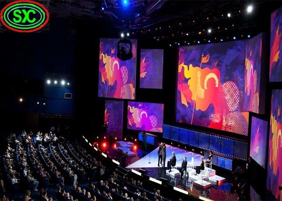 Καλή τιμή Μονάδα οθόνης ενοικίασης Κουρφή P3.91 P4.81 Εσωτερική οθόνη LED πλήρους χρώματος 500*1000mm Αλουμινίου σε απευθείας σύνδεση