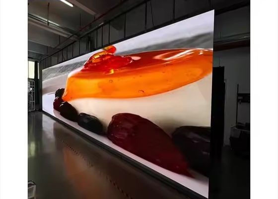 Αλουμινένιο ντουλάπι με σταθερή οθόνη LED P6.67 για βολική συντήρηση πίσω από την υπηρεσία