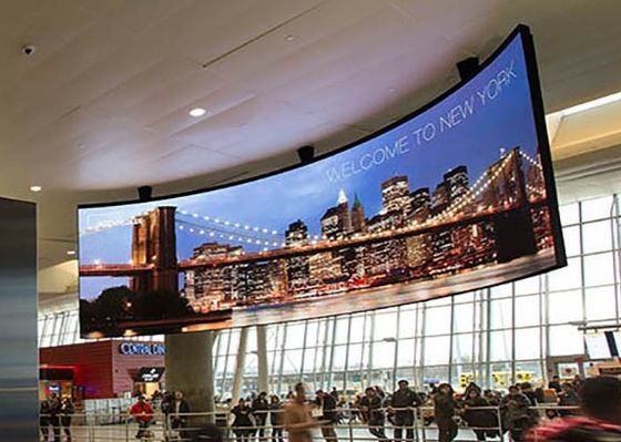 Καλή τιμή P6.67 HD Εξωτερική Αδιάβροχη Οθόνη LED Κουρτίνας για Διαφημιστικές Πινακίδες IP65 Υψηλής Ανάλυσης 320*160 Module Διαδικτυακά