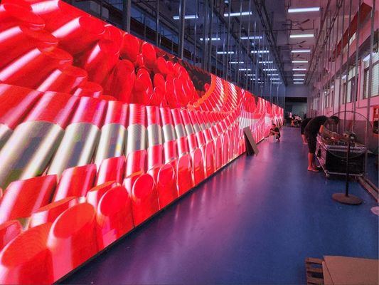 Ηλεκτρονική οθόνη LED από αλουμίνιο που κατασκευάζεται με ράψιμο για πολυδιάστατες και εντυπωσιακές διαφημιστικές λύσεις