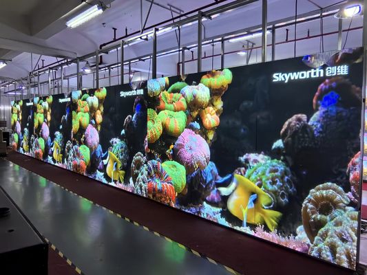 Καλή τιμή Οθόνη LED GOB 1000 nits φωτεινότητας, Πυκνότητα Pixel 262144 κουκκίδες ανά τετραγωνικό μέτρο, Μονάδα LED 250x250mm, Ιδανική για εσωτερική/εξωτερική διαφήμιση σε απευθείας σύνδεση