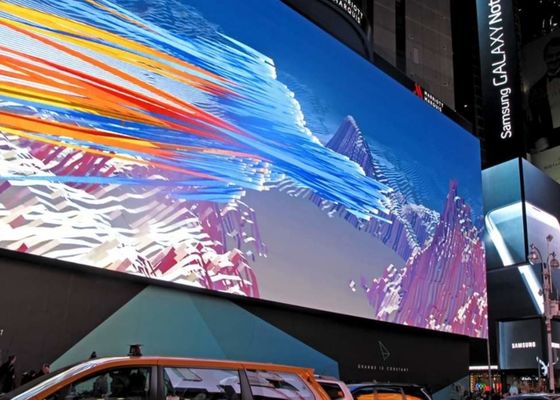 Εξωτερική πλήρως έγχρωμη οθόνη LED με ενσωμάτωση SMD2121 και τάση εισόδου AC 110/220V για ελκυστική διαφήμιση