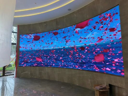 Καλή τιμή P6 Δείκτης LED καμπυλωτής επιφάνειας Δείκτης LED κυλιόμενης επιφάνειας Ελαστική ομάδα ταινίας εξοικονόμησης ενέργειας σε απευθείας σύνδεση