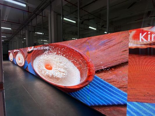 Ηλεκτρονική οθόνη LED RGB υψηλής φωτεινότητας με γωνία θέασης 140/60 5500 φωτεινότητα 320*160mm Μέγεθος μονάδας