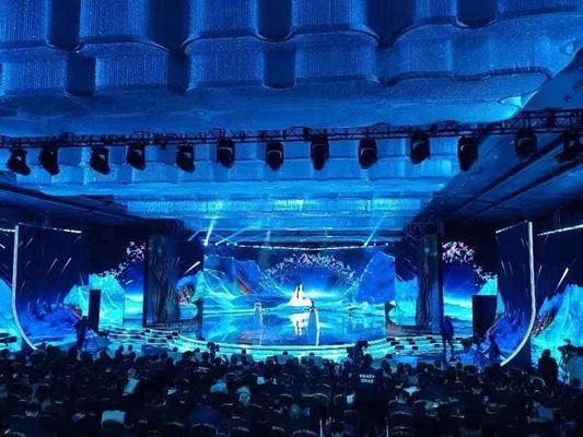 Καλή τιμή Εσωτερική πλήρης χρώσης οθόνη LED HD πλήρης χρώσης 1/32 Scan 576x576mm SMD RGB P3 Pixel Screen για το φόντο της σκηνής σε απευθείας σύνδεση