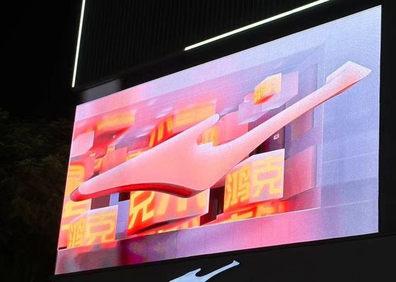 860w/m2 Μέση κατανάλωση ενέργειας Πίνακες διαφημίσεων LED με πραγματικό Pixel 1R1G1B και σύστημα ελέγχου Novastar Perfect