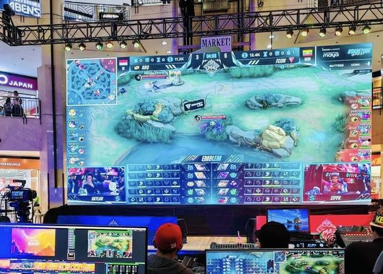 P6 Πλήρης χρώσης εξωτερική υδροφραγιστική LED αλουμινένια οθόνη με χύτευση με πέταγμα Τρία χρόνια εγγύηση