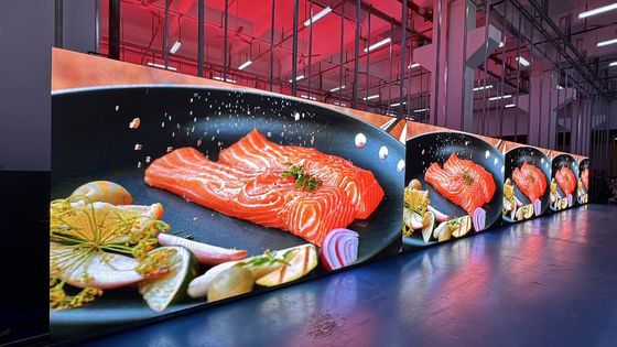 Επαγγελματική οθόνη LED ενοικίασης με μέση κατανάλωση 438Watt/m2