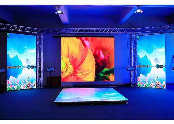 Καλή τιμή Ενοικίαση LED Cabinet από χυτό αλουμίνιο με LED οθόνη και μέση κατανάλωση 438Watt/m2 σε αποθήκη σε απευθείας σύνδεση