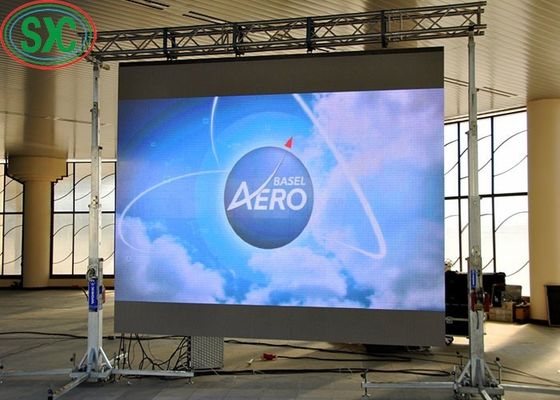 Καλή τιμή Εικόνα σκηνής από αλουμίνιο πεταμένο με πάχος HD 160x160mm P2.5 ενοικίαση LED οθόνης σε απευθείας σύνδεση