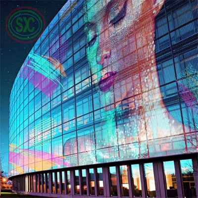 6.2kg βάρος ντουλάπις Διαφανής οθόνη LED για τις απαιτήσεις του πελάτη