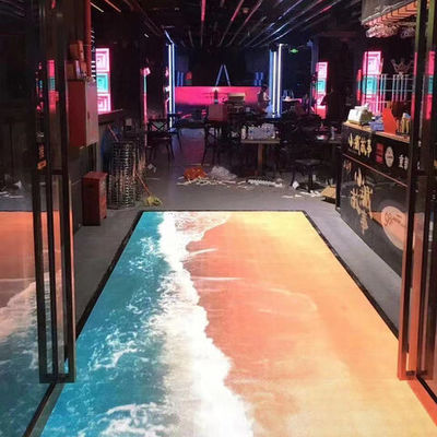 Χορευτικό δάπεδο με λαμπερά φώτα υψηλής ανάλυσης με σύστημα ελέγχου DMX512 και τσιπ Epistar υψηλής φωτεινότητας