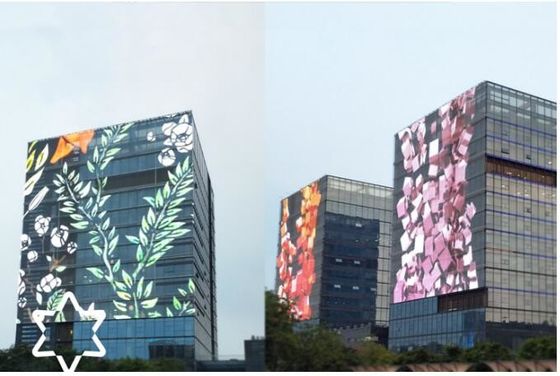 SMD2121 Διαφανής ψηφιακή οθόνη τύπου Led για και βάρος μονάδας 0,2 kg/PC