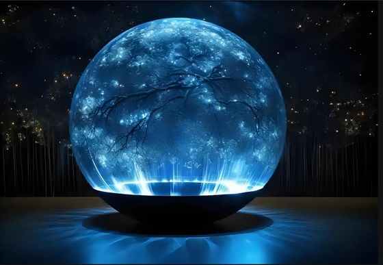 Αδιάβροχο IP43 Sphere Screen LED Εύκολη Εγκατάσταση και Τάση DC5V