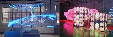 Διαφανής οθόνη LED αλουμινίου G7.82-7.82 και μέσος όρος μηδενικής βλάβης 1000 ώρες για τις απαιτήσεις σας