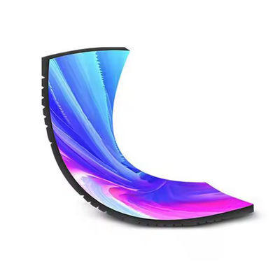 Εξωτερική 360 μοίρες κυλίνδρος LED οθόνη στήλη καμπύλη οθόνη διαφημιστική πινακίδα