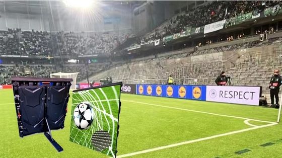 Καλή τιμή 5000 1 Διακριτική αναλογία Στάδιο LED οθόνη με βαθμό IP65 και υψηλή ανάλυση των Pixel 40000Pixel/sqm σε απευθείας σύνδεση