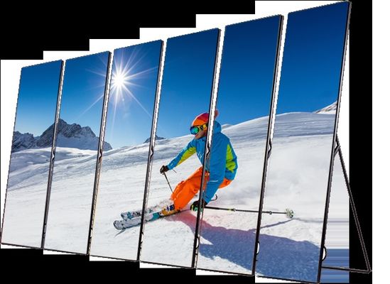 320x160mm LED αφίσα οθόνη 1R1G1B χρωματική διαμόρφωση 680x2000mm Μέγεθος οθόνης για τις απαιτήσεις των πελατών