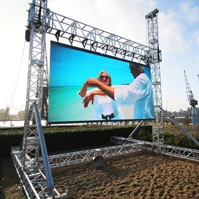 Καλή τιμή 100 000 ώρες διάρκεια ζωής Εξωτερική πλήρης χρωματική οθόνη LED 250*250mm Μέγεθος ενότητας Προσαρμόσιμο μέγεθος οθόνης σε απευθείας σύνδεση