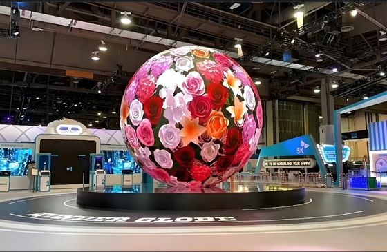 Εμπορικό Κέντρο/Εκδηλώσεις Σφαίρα οθόνη LED με μέθοδο συντήρησης πρώτης υπηρεσίας και πιστοποίηση CE