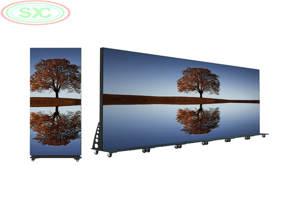 Δείκτης LED ενοικίασης Σχεδιασμένος με 1920 x 640 χιλιοστών Μέγεθος ντουλάπις και 1500 Cd ανά τετραγωνικό μέτρο φωτεινότητα για εσωτερικούς χώρους