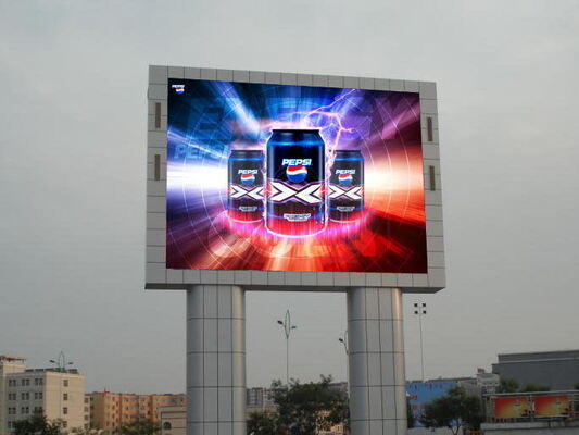 Κρεμάται 6500k εξωτερική πλήρης έγχρωμη LED οθόνη Ip65