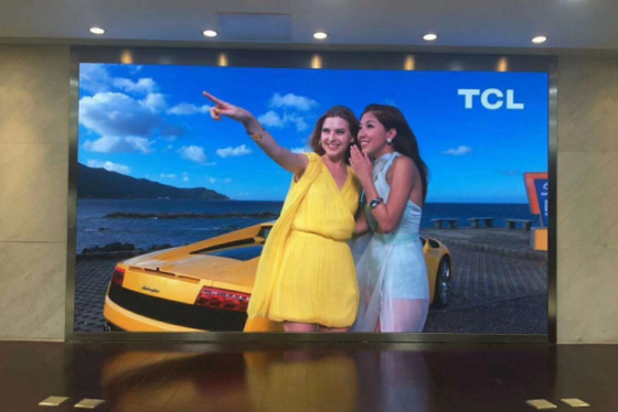 Πλήρο χρώμα P3.91 εσωτερικό Led Video Wall 500x500 Αλουμίνιο Υπουργείο Περιστοποίησης και 3840hz ανανεωτικό ρυθμό