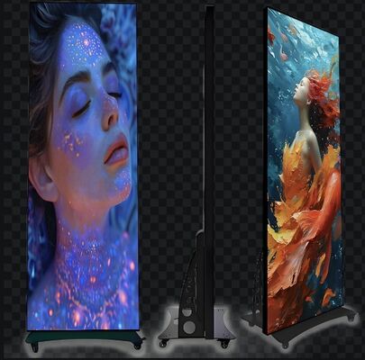 Καλή τιμή Πίνακας LED αλουμινίου με οθόνη 680x2000mm και μέγεθος μονάδας 320x160mm, ιδανικός για διαφήμιση υψηλού αντίκτυπου Διαδικτυακά