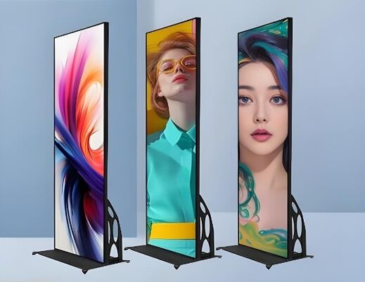 Καλή τιμή Οθόνη 680x2000mm Ψηφιακή Εσωτερική Αφίσα Περιλαμβάνοντας Τσιπ SMD2121 Led Παρέχοντας Αποτελεσματική Εσωτερική Οπτική Επικοινωνία Διαδικτυακά