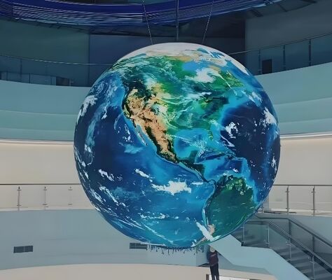 Καλή τιμή Εικονική οθόνη DC5V Sphere LED με Epistar LED Chip και μέθοδο συντήρησης Front Service Ιδανική για εντυπωσιακή διαφήμιση Διαδικτυακά