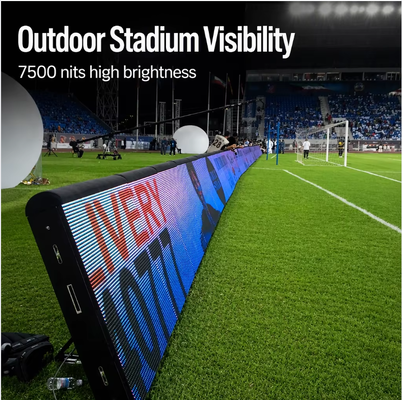 Καλή τιμή Οθόνη LED P8 SMD Stadium με φωτεινότητα 6500cdm2 Υλικό από ψυχρής έλασης χάλυβα που εξασφαλίζει απόδοση σε εξωτερικά στάδια Διαδικτυακά