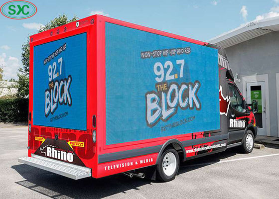 P5 Εξωτερική Κινητή Οθόνη LED Φορτηγού 5mm Pixel Pitch IP65